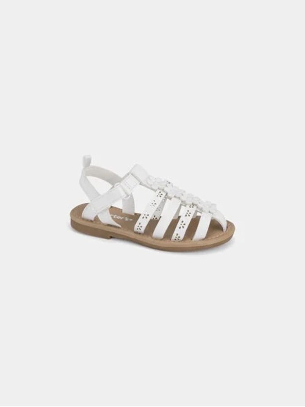 Carters Toddler Girl Floral Sandals - White Size 5